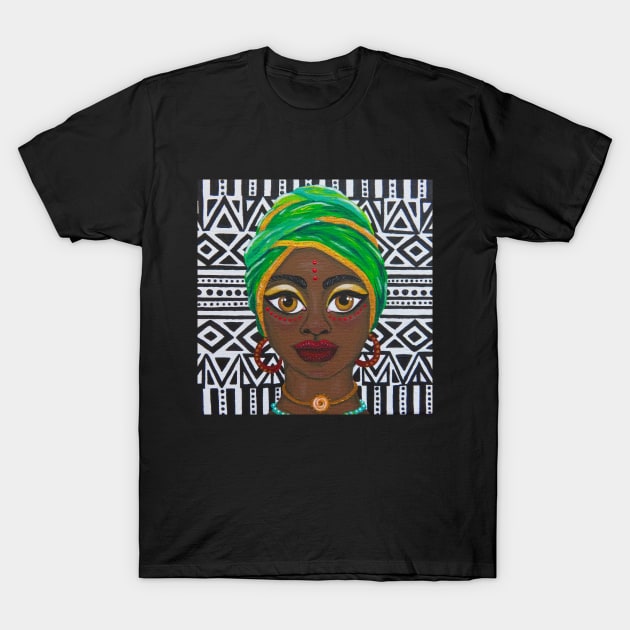 African Beauty T-Shirt by SoozieWray